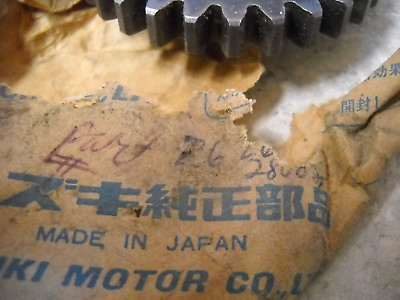 #ad NOS OEM Suzuki Kick Idle Gear 1971 1984 TS100 Honcho RV125 GT185 26260 28002 $42.49