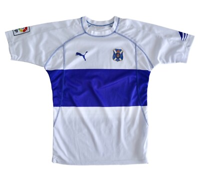 #ad TENERIFE CD 2004 06 Spain Home Football Shirt XS Puma Mens Vintage Soccer Jersey $25.00