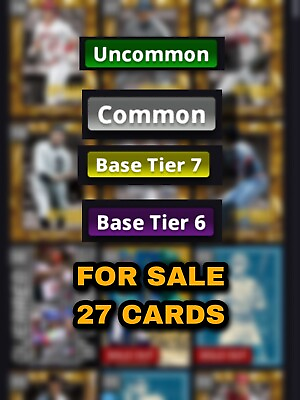 #ad ✨ DIGITAL TOPPS BUNT PICK ANY 27pcs UNCOMMON AND LOWER $2.49✨ $2.49