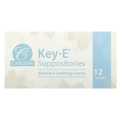 #ad #ad Key E Suppositories 12 Inserts $12.49