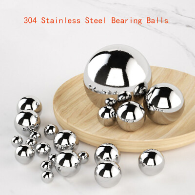 #ad Ball Bearings 304 Steel Stainless Dia 1 1.5 2 2.381 2.5 3 3.175 3.5 3.969 125mm $81.58