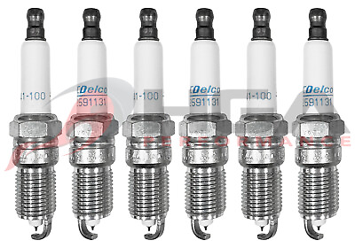 #ad Genuine GM ACDelco Iridium Spark Plugs 41 100 Set Of 6 $54.99