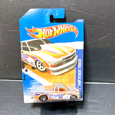 #ad 2011 Hot Wheels Chevy Pro Stock Truck 129 244 Gray Version New $9.95
