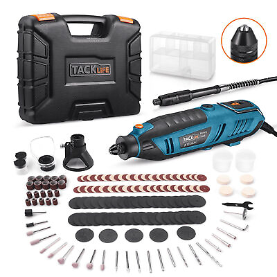 #ad Rotary Tool Kit 1.8 Amp Variable Speed with Upgraded Flex Shaft 170 Accessories $26.99