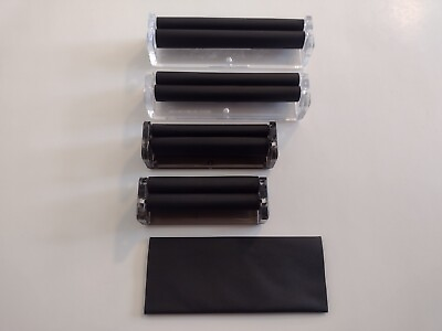#ad 110mm Cigarette Rolling Machine Aprons 5 Sleeve Replacement Covers Hand Rollers $7.99