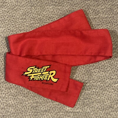 #ad Capcom Street Fighter cosplay belt red $15.97