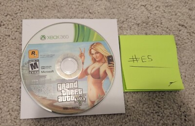 #ad Grand Theft Auto FIVE V GTA 5 Discs Only Tested Same Day Ship Read Desc $9.99