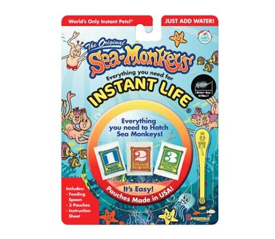 #ad Amazing Live Sea Monkeys Original Instant Life Monkey Kids Toys Science $9.99