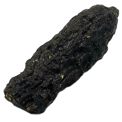 #ad Meteorite black tektite space rock perfect rods stone original rough charm $46.50
