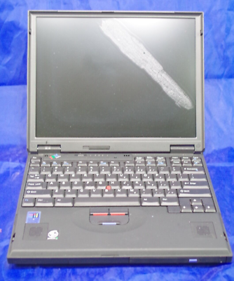 #ad Vintage IBM ThinkPad 600E Laptop Type 2645 READ DESCRIPTION AS IS POWERS ON $68.95