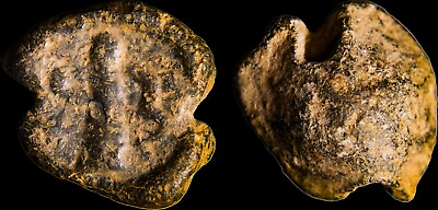 #ad Roman PB Tessera c. 1st century BC 1st century AD Seal Nike Artifact Ancient $82.17