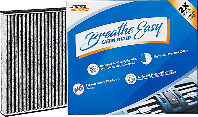 #ad Odor Defense Breathe Easy Cabin Filter Fits like OEM up to 25% Longer Lasting $23.15