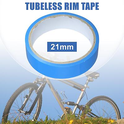 #ad Width 21mm Length 10m Bike Wheel Tubeless Rim Tape Bike Rim Strip Tape Blue $9.02