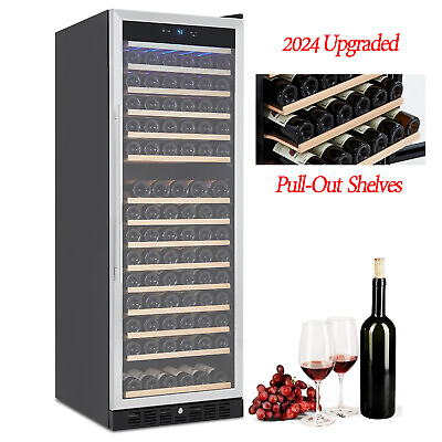 #ad 177 Bottle Freestanding Wine Cooler Fridge Refrigerator Wine Cellar 41°F 64°F $1299.99