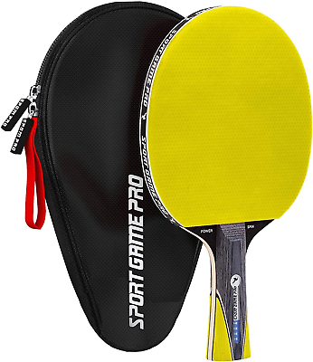 #ad Ping Pong Paddle with Killer Spin Case for Free Professional Table Tennis Ra $67.99