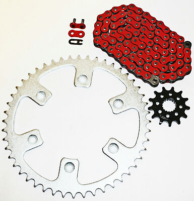#ad Honda 2004 2014 CR450 R 2005 2014 CRF450 X Red Chain And Sprocket 13 52 116L $68.94