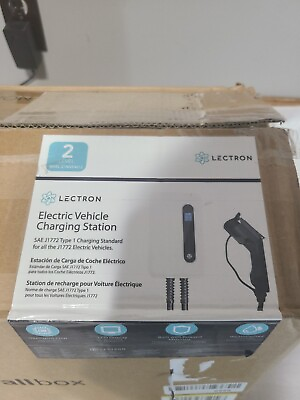 #ad Lectron 240V 32 Amp Level 2 Electric Vehicle EV Charging Station with 20ft 6m $199.99