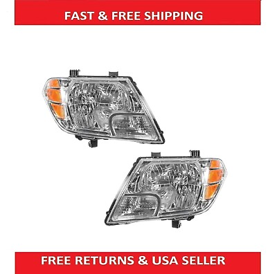 #ad Headlight Set Left amp; Right For 2009 2021 Nissan Frontier NI2502188 NI2503188 $235.34