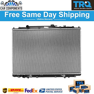 #ad TRQ New Radiator Assembly Aluminum Core Direct Fit For 2003 2006 Acura MDX Honda $109.95