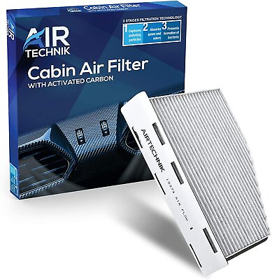 #ad AirTechnik CF10373 Cabin Air Filter w Activated Carbon Fits Audi A3 A3... $12.97