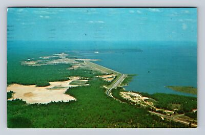 #ad Jasper TX Texas Sam Rayburn Dam And Reservoir Antique Vintage c1968 Postcard $7.99