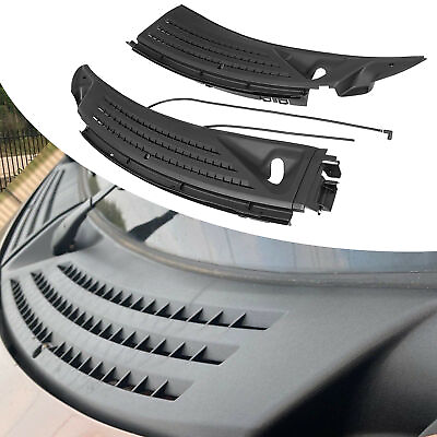#ad #ad For 09 14 Ford F150 Windshield Wiper Cowl Panel Grille Set w Seals Right amp; Left $113.50