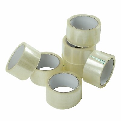 #ad #ad 36 Rolls Carton Sealing Clear Packing Tape Box Shipping 2quot; x 55 Yards $29.75