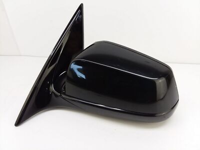 #ad Black Driver Side View Mirror Power Fits 10 13 BMW 535i GT 51167283667 $29.99