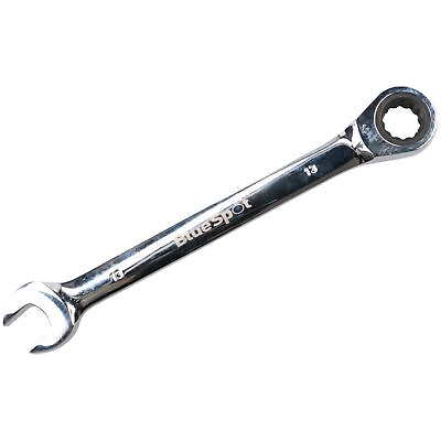 #ad 13mm Metric Ratchet Combination Spanner Wrench 72 Teeth Reversible GBP 8.30
