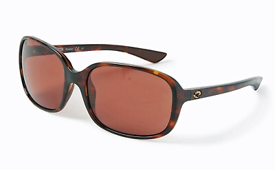 #ad Costa Del Mar Riverton Polarized Sport Sunglasses Tortoise Copper 580P Lenses $89.95