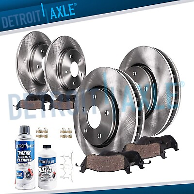 #ad Front Rear Disc Rotors Ceramic Brake Pads for 2006 2007 2008 2013 Lexus IS250 $170.99