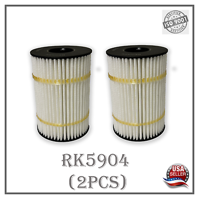 #ad 2PCS RK5904 Oil filter Fits: BMW 550 650 750 ALIPINA B6 B7 M5 M6 X5 amp; X6 $29.99