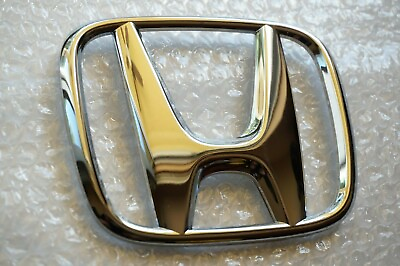 #ad 09 11 Honda Civic Sedan 4DR Emblem 09 13 Fit Front Grille H Logo Badge Chrome $14.99
