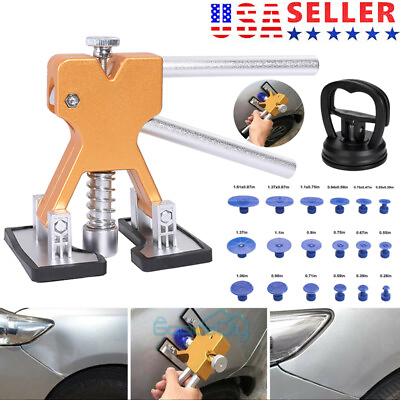 #ad Car Paintless Dent Repair Puller Lifter Remover Kit Dint Hail Damage Tool $21.63