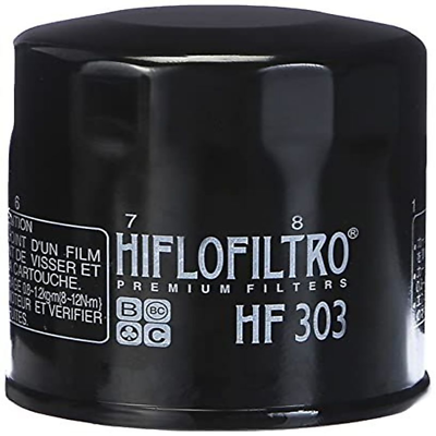 #ad HiFloFiltro HF303 Black Standard Premium Oil Filter Single Single $15.36