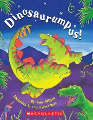 #ad Dinosaurumpus Board book By Mitton Tony GOOD $3.62