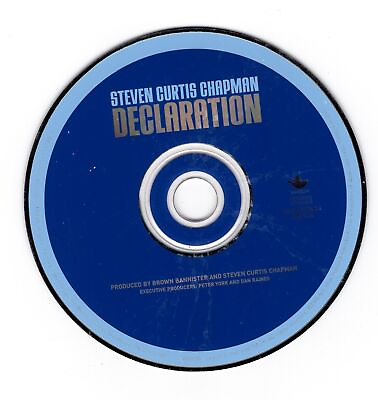 #ad Steven Curtis Chapman Declaration CD Professionally Cleaned $2.00