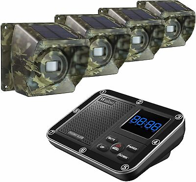 #ad Wuloo 1 3 Mile Solar Driveway Alarms Wireless Long Range for Home Yard Security $148.67