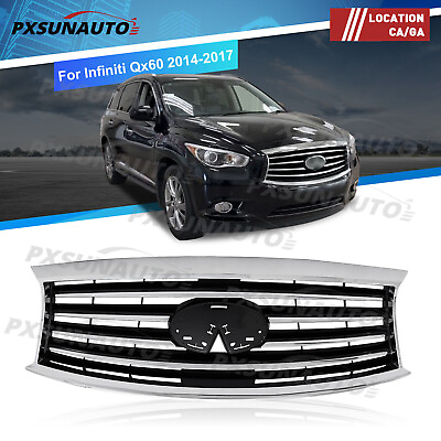 #ad Fit For 2013 2014 2015 Infiniti QX60 JX35 Chrome Grille IN1200123 623103JA0A $131.69