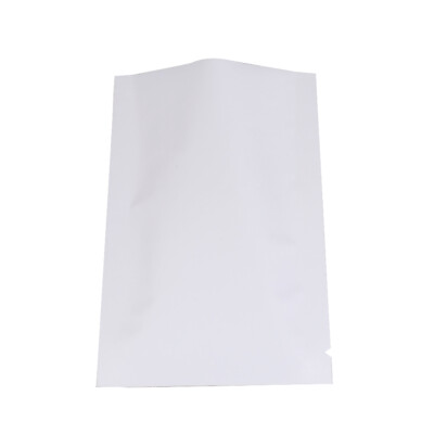 #ad 100 pcs Double Sided Matte White Waterproof Single Use Open Top Pouch 4.7x7quot; $19.99
