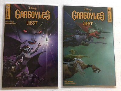 #ad 2024 Dynamite Comics Gargoyles Quest Cover A amp; B #1 $25.95