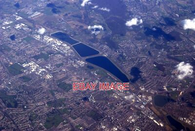 #ad PHOTO EDMONTON AND THE LEA VALLEY RESERVOIRS FROM THE AIR EDMONTON GREEN SHOPPI GBP 1.80