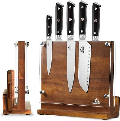 #ad #ad Magnetic Knife Block Holder Storage Organizer w Acrylic Shield without Knives $28.99