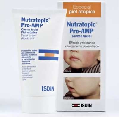 #ad 10x ISDIN Pro AMP Skin Repair NUTRATOPIC Facial Cream 50ml. $250.00
