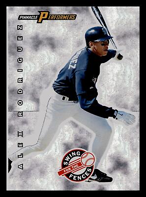 #ad Alex Rodriguez 1998 Pinnacle Performers Swing for the Fences Mariners Mint $6.00