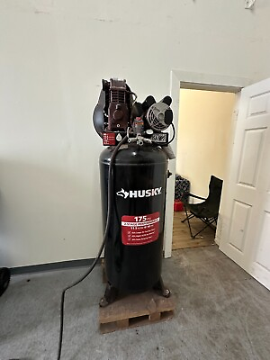 #ad #ad Husky 60gal 175psi Stationary Air Compressor might need new motor $550.00