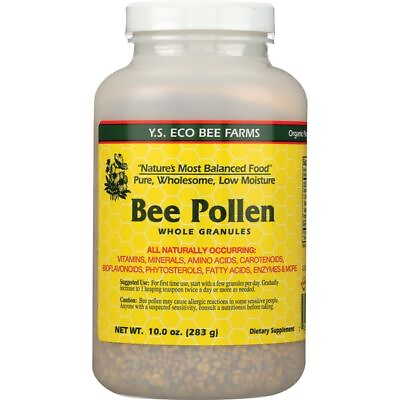 #ad Y.S. Eco Bee Farms Low Moisture Bee Pollen Whole Granules 10 oz Granules $15.99