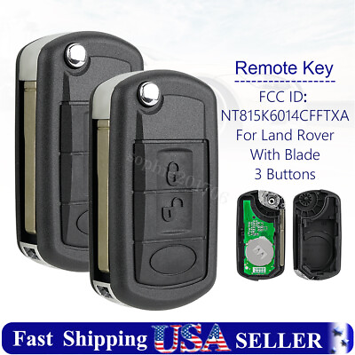 #ad 2 Replacement for 2005 2006 2007 2008 2009 Land Rover LR3 Remote Key Fob 315MHz $29.29
