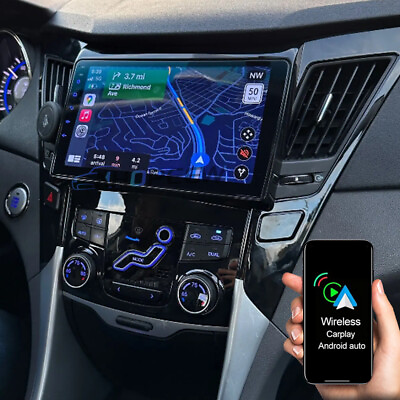 #ad for Hyundai Sonata 2011 2015 Android 13 Apple CarPlay Car Stereo Radio GPS NAVI $109.99