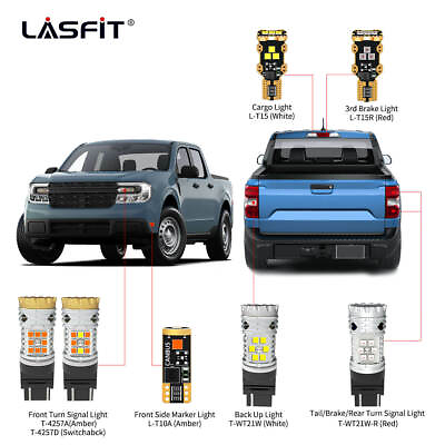 #ad LASFIT LED Exterior Light Canbus Error Free for 2022 Ford Maverick XL XLT Lariat $49.99